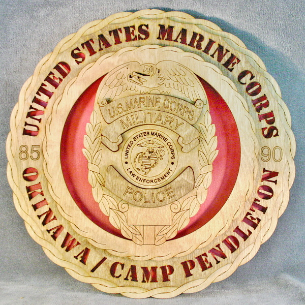 Marine Corps MP Badge RD